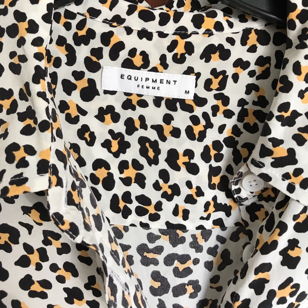 Equipment Button Down Blouse - image 2